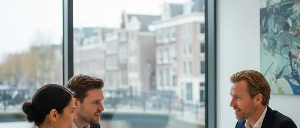 Financieel adviseur bespreekt AEX-daling met Nederlandse belegger