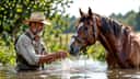Cheval et poney en été : gérer le coup de chaleur heure par heure