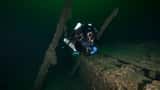 Plongeur explorant une épave sous-marine, illustration des risques de la plongée technique en eaux profondes