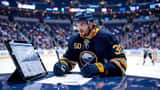 Michael Kesselring signing a Buffalo Sabres contract in 2026