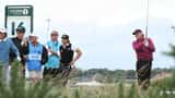 Greg Norman at The Open golf championship, the Australian legend who joined the Brisbane 2032 Olympics board after leaving LIV Golf