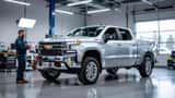2027 Chevy Silverado 1500 redesign preview with automotive expert on a Canadian dealership lot