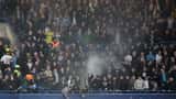 Supporteurs de Chelsea et Tottenham dans les tribunes de Stamford Bridge, derby de Premier League