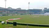 Bangladeschische Cricketspieler im Test-Match-Einsatz