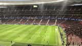 Jogo de futebol do Atlético de Madrid no estádio, referência para apostas esportivas e tributação no Brasil