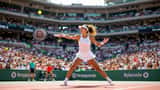 Coco Gauff tennis serve 2026