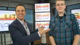 Gino Chouinard Quebec broadcaster at media event 2026