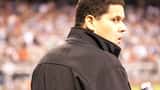 Reggie Fils-Aimé, former president of Nintendo of America, speaking at a gaming event