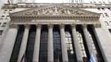 New York Stock Exchange building exterior on Broad Street Manhattan