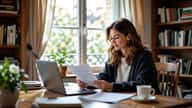 Mains sur un clavier d'ordinateur avec des documents juridiques à Nantes pour préparer un testament numérique