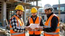 Workers in construction sector reviewing their pay agreement in the UK, 2026