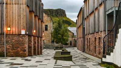 University of Edinburgh Holyrood Campus building in Scotland