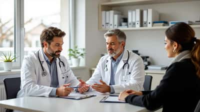 Médecin généraliste en consultation pour des symptômes digestifs en 2026