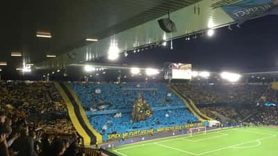Vue du Stade de Suisse Wankdorf avant un match du BSC Young Boys à Berne