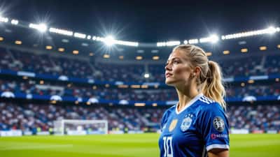 Viking FK-spiller på MHP Arena Stuttgart under Champions League-kamp 9. september 2026
