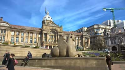 Birmingham City Council House in Victoria Square, West Midlands