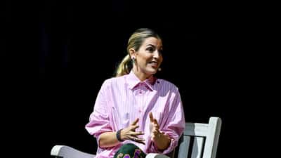 Jessica Athayde na Web Summit em novembro de 2023