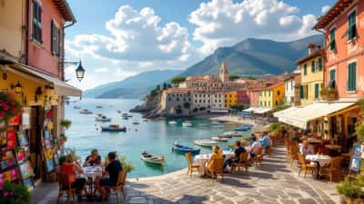 Vista del porto di Olbia con professionisti al lavoro, servizi locali 2026