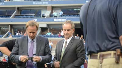John McEnroe à l'US Open, légende du tennis et modèle de gestion de patrimoine sportif