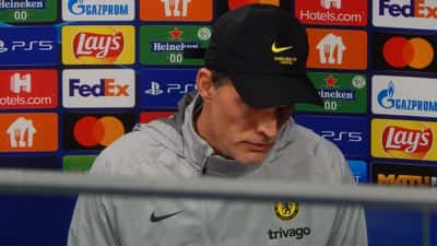 Thomas Tuchel als Trainer beim Chelsea FC Spiel gegen Zenit Saint Petersburg 2021