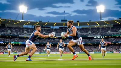 AFL match between Carlton and Hawthorn at the MCG in 2026