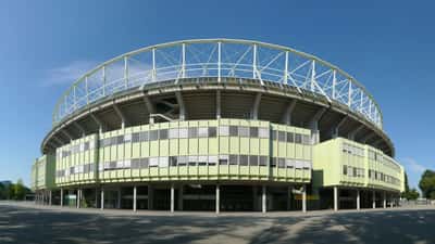 Ernst-Happel-Stadion in Wien aus der Vogelperspektive