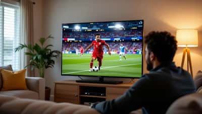 Aficionado configura su televisor 4K para ver el partido Tijuana vs. Tigres de la Liga MX en casa