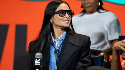 Demi Moore en la Semana de Alta Costura de París 2026