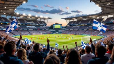 Como 1907:n joukkue juhlii maalia Serie A -kaudella 2026