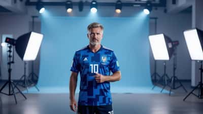 Didier Deschamps dirigeant l’équipe de France lors d’une conférence de presse en 2026