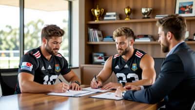 Caleb Serong Signed Until 2034: What Every Young AFL Player Should Know About Long-Term Contract Finances