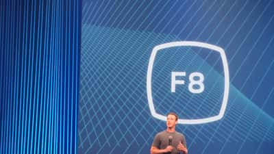 Mark Zuckerberg em evento de tecnologia