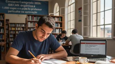 Concurso Campina Grande 2026: IDECAN organiza 1.000 vagas e o papel do professor particular na aprovação
