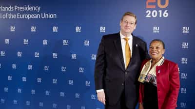 Christiane Taubira, ancienne ministre de la Justice, porteuse de la loi mémorielle sur l'esclavage