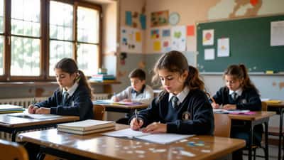 Studente che riceve ripetizioni con un tutor, simbolo del gap educativo tra bambini italiani 2026