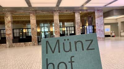 Bâtiment UBS Münzhof sur la Bahnhofstrasse à Zurich, siège de la banque privée suisse
