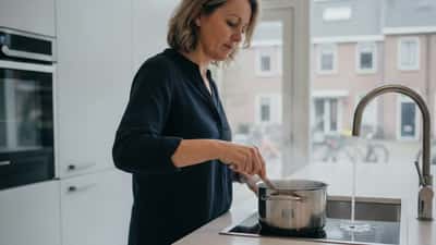 Oasen openbaar drinkwatertap in Boskoop, Nederland