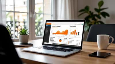 Utilisateur consultant le portail Orange sur un ordinateur portable en 2026