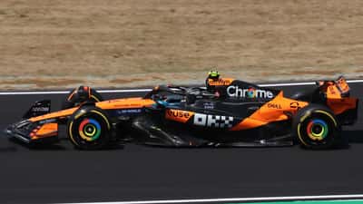 Lando Norris im McLaren-Cockpit beim Japan-GP 2025 Free Practice
