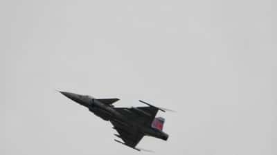 JAS 39 Gripen militärjaktplan Sverige i luften NATO övning 2026