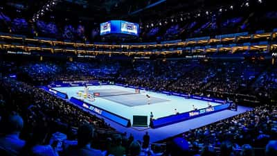 ATP tennis finals at the O2 Arena in London