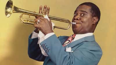Louis Armstrong spielt Trompete — Namensgeber von WordPress 7.0