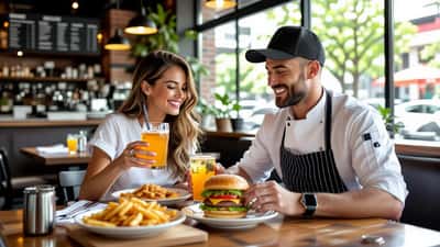 Nutritionniste analysant des tendances alimentaires d'été 2026 sur une terrasse montréalaise