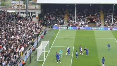 Chelsea and Wolves players lined up before a Premier League match at Stamford Bridge