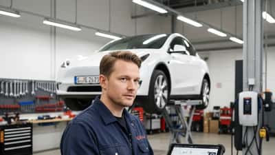 Tesla Model Y i Danmark 2026: 45 % dumper det obligatoriske syn — hvad din mekaniker skal tjekke