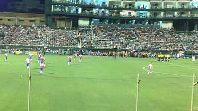 Joueurs de l'équipe du Paraguay lors d'un match de football, Coupe du monde 2026