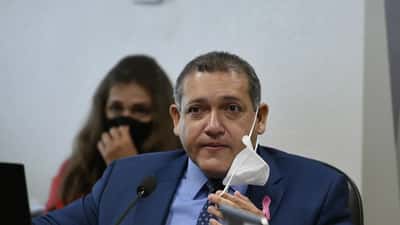 Ministro Kassio Nunes Marques na sabatina da CCJ do Senado Federal