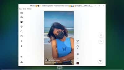 Schermata dell'app Instagram su desktop durante il down Meta del 12 giugno 2026