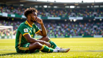 Jayden Adams, sydafrikansk midtbanespiller for Bafana Bafana ved VM 2026