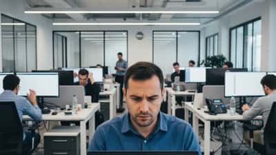 Professionnel IT devant un écran affichant une erreur Discord en mai 2026